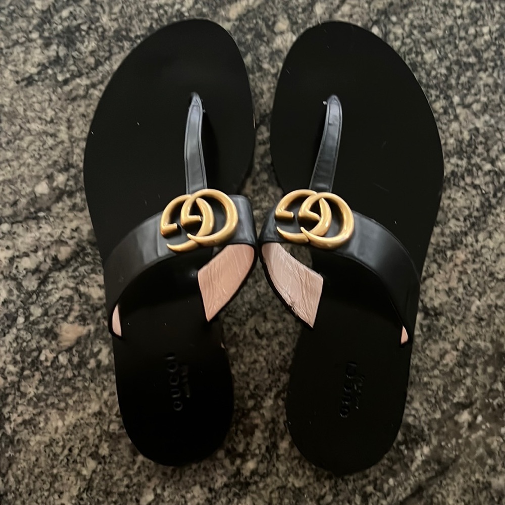 Gucci Flat Maramont Thongs